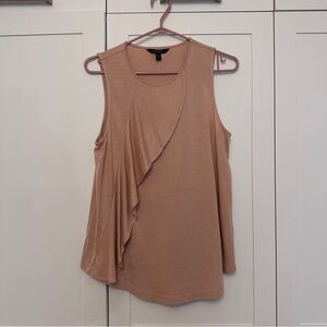 Banana Republic Sleeveless Ruffle Top